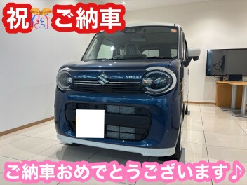 新型ワゴンＲスマイルご納車です♪